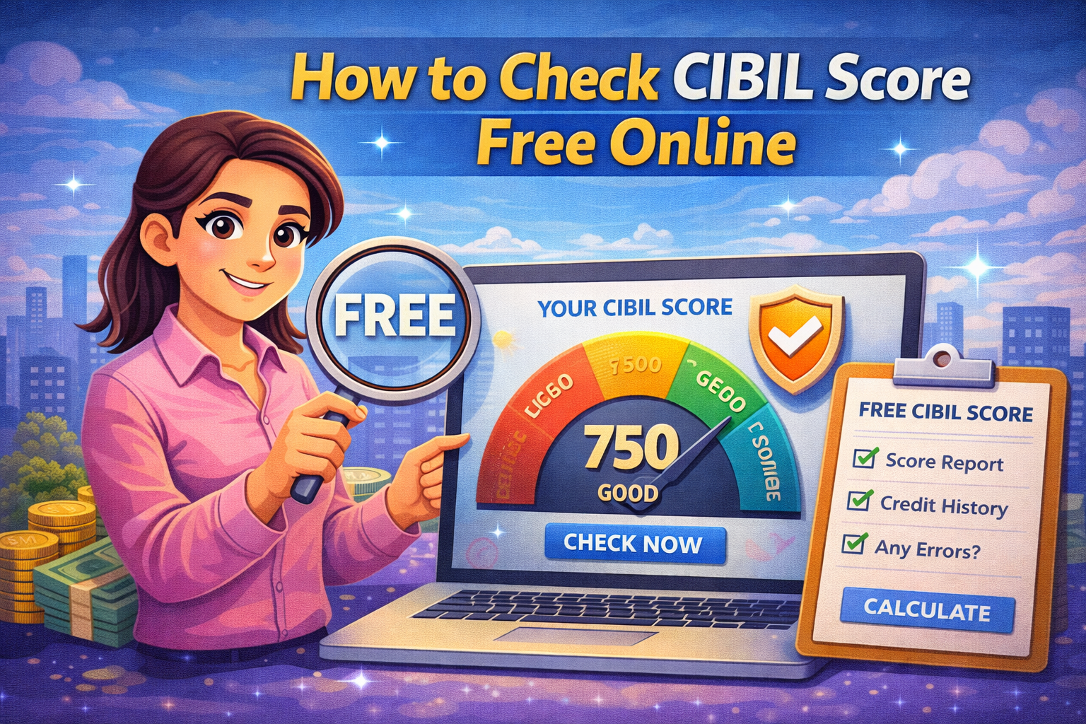 How to Check CIBIL Score Free Online 