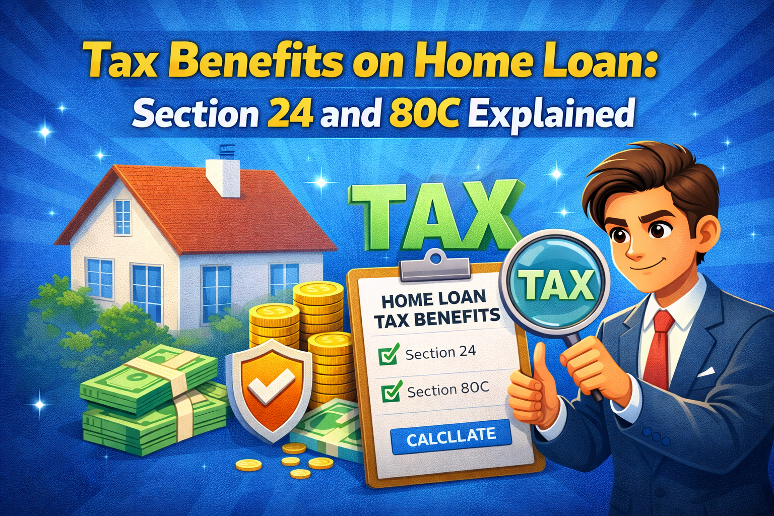 Tax Benefits on Home Loan: Section 24 and 80C Explained 