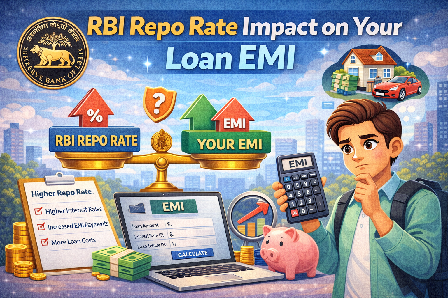 RBI Repo Rate Impact on Your Loan EMI 